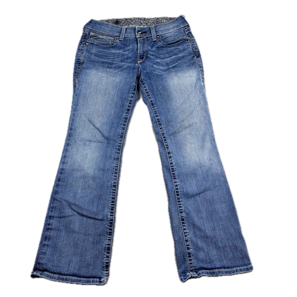Ariat Women's Faded Blue Bootcut Jeans